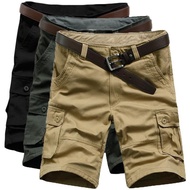 Men 6 pocket Cargo Short Casual Pants Seluar Pendek Lelaki/Seluar Cargo Pendek