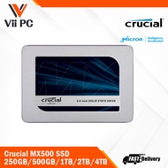 Crucial MX500 2.5 Internal SATA SSD ( 250GB / 500GB / 1TB / 2TB / 4TB ), Internal SSD Storage