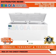 Chest Freezer Rsa Cf-740 / Freezer Box / Freezer Makanan Beku