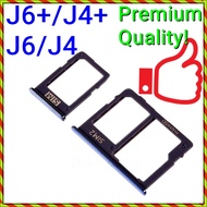 (4 Colors) NEW Dual SIM and TF Card Tray Slot Holder for Samsung Galaxy J6+ J4+ Plus / J6 J4