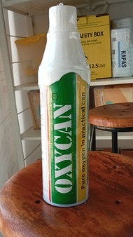 Oxycan / pure oxygen in practical can