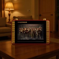 13Inch TV, karaoke machine, guitar, wooden high-definition amplifier for the elderly to watch movies