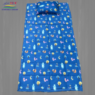 Set Gối Nệm giường tầng nệm kí túc xá 1mx1m9 - Tặng gối