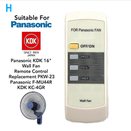 PANAS0NIC KDK 16" Wall Fan Remote Control Replacement PKW-23 PANAS0NIC F-MU44R KDK KC-4GR