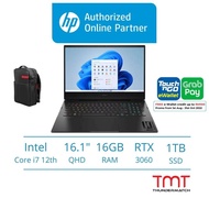 HP OMEN Gaming 16-k0035TX 6J9E4PA Laptop | i7-12700H | 16GB RAM 1TB SSD | RTX3060 | 16.1" QHD 165Hz | 4Z RGB | W11 | BAG
