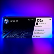 HP 136A Black Original LaserJet Toner Cartridge W1360A