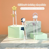 Toddler Training Chopsticks Kids Learning Chopstick Set with Attachable Learning Chopstick Helper