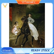 [UTnus9ddL] Full Round Picture Rhinestone Diamond Embroidery Painting Classical(30 X 40 Cm) Without 