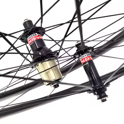 Light 700c 26mm wide inner 19mm tubeless Hook High TG brake carbon wheel Novatec A291SB F482SB freeh