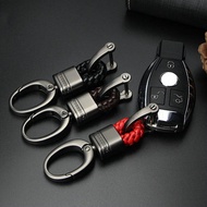 Car Key Keychain พวงกุญแจ Key สำหรับ Mercedes Benz W203 W210 W211 W124 W202 W204 AMG พวงกุญแจ