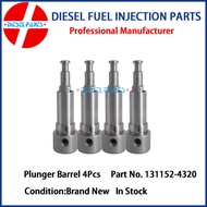 4Pcs 131152-4320 A172 Fuel Injection Plunger Bassembly Assy 9413610258 Fits for ISUZU 4BC2 4BE1 Engi
