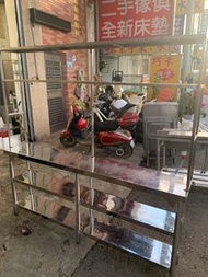 大安二手餐車推薦#老朋友-二手六尺可拆式招牌餐車 可拆式造型餐車 營業用推車 燒烤路邊攤 攤車 大安二手餐飲設備推薦