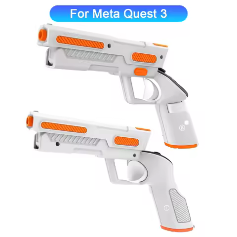 VR Controller Grips for Meta Quest 3 Gun Stock Handle Enhanced FPS Gaming Shooting Experience for Oc