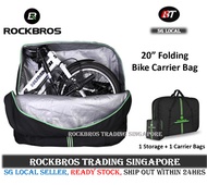 [SG] RockBros Folding bike bag foldable bike bag 14 16 20 foldie carrier bicycle accessories cycling