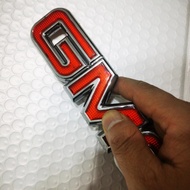 For GMC Sticker 175mm Red GMC Trunk Sticker Car Emblem Rear Sticker For GMC Yukon Canyon Envoy Safar