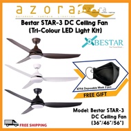 Bestar Star 3 DC Ceiling Fan with Light