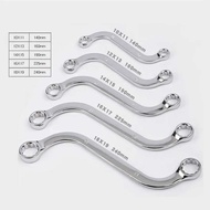 5pcs set C-Type S-Tupe Wrench Spanner Auto Repair Wrench Tool double ring double end head special sh