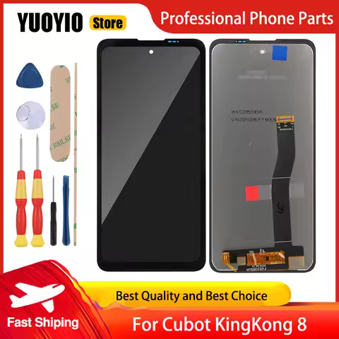 Original For Cubot KingKong 8 LCD Display Touch Screen Digitizer Assembly Replacement Cubot King Kon