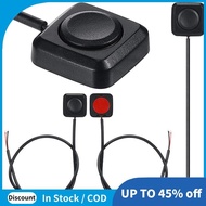 4 PCS Momentary Push Button on Off Switch Black Plastic Momentary Switch 12V 24V Surface Mount Mini 
