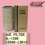 OSK A-1246 AIR FILTER FOR EXCAVATOR HITACHI,KOBELCO,MITSUBISHI,SUMITOMO
