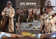 現貨 全新未開 Hottoys 回到未來第三集 布朗博士 Doc Brown Back to the Future III MMS617 1/6 figure hot toys