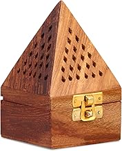 DigiRake Dhoop Holder - Dhoop Agarbatti Stand for Home & Pooja Room, Incense Stick Holder with Ash C