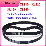 [FREA]100XL 110XL 120XL 130XL 140XL 037 Timing Belt Rubber Belt 10mm Width 1/5'' Pitch