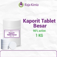 Kaporit Tablet Besar / Chlorine Tablet Besar / TCCA 90% Tablet Besar - 1 KG