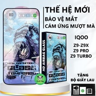 Vivo IQoo Z9/ Z9 Turbo/ Z9X/ Z9 Turbo Pro Plus full screen tempered glass, shockproof, anti-fingerpr