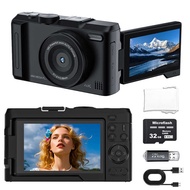 DigitalCamera Digital Camera CCD Digital Camera 2K Digital Camera 3 Inch HD Screen DX9 Unisex