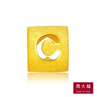 CHOW TAI FOOK 999.9 Pure Gold Alphabet Charm - C F189546