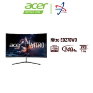 ACER NITRO ED270 W0/ ED270W0 27" CURVED GAMING MONITOR ( 27" VA FHD / 1MS / 240HZ / AMD FREESYNC / H