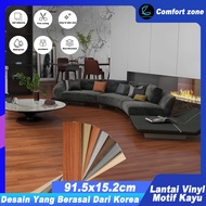 comfort Zone - Vinyl Floor sticker Size 91.5cmx15.2cm Vinyl Floor parquet/ Vinyl Floor/ PVC Wood Sti