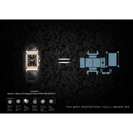 Watch Protection Film For Jaeger Lecoultre Reverso Tribute Chronograph 49.4x29.9MM Ref.Q389