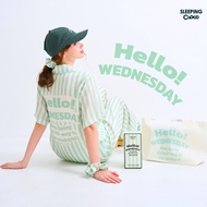 SLEEPING CLOUD Pajamas | 1 LYOCELL Soft And Cool Fabric Comfortable To Wear: 7Days WEDNESDAY