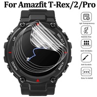 Amazfit T-Rex Pro Smart Watch Screen Protector HD Clear Protective Film For Amazfit T Rex 2 SmartWatch TPU Hydraulic Watch Film