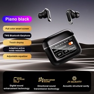 V8 LCD Touch Screen TWS Bluetooth Earphones Full Color Digital Display Touch Screen ANC Wireless Ear