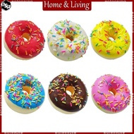 OSR WIN 6.2CM Artificial Donut Mini Squishy Novelty Toy mulation Model Food Chocolate Cake Roll