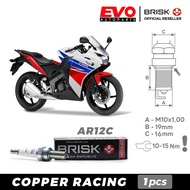 Honda CBR 125R Brisk Copper AR12C Motorcycle Spark Plug