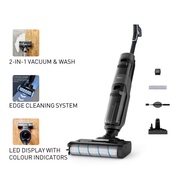 Tefal X-Clean Wet & Dry Handstick Vacuum GF5035 - 2-in-1 Vacuum & Wash, Edge Cleaning, Self-Cleaning