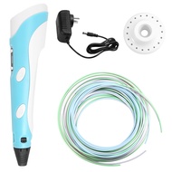 3D Printing Pen with Display 3D Multifunctional Brush with PLA Filament Suitable for ChildrenS Drawi