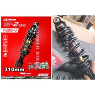 NEW 2025 * RCB S2 MONOSHOCK 310mm Kawasaki Modenas Ninja Z250 ZX25R 250 400 SHOCK ABSOBER NINJA250  