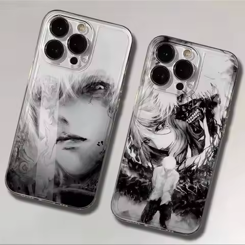 Anime Cool Tokyo Ghouls Transparent TPU Phone Case for Oppo Reno15 Reno14 Reno13 Reno12 Reno11 Reno1