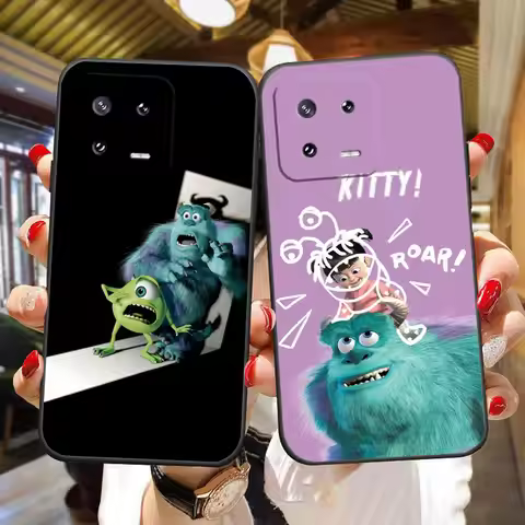 Disney Monster Inc Sully Boo Cover Phone Case For Xiaomi 11 11T 12T 13 14 14T 15 15T POCO F5 F6 F7 X