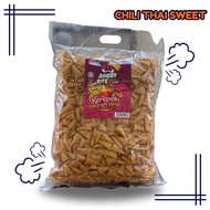 ANGRY BITE SNEK BERPERISA BBQ CHEESE CHILI THAI CHICKEN 1KG / 500G (CORN SHAPE) ANGRY BIRD SNACK D-J
