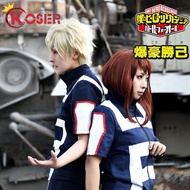 [COSER KING Store] My HERO Academia Boku NO HERO คอสเพลย์เครื่องแต่งกายผู้ชายผู้หญิงโรงเรียน Uniform GYM เสื้อยืดกางเกง Midoriya Izuku Todoroki Shouto