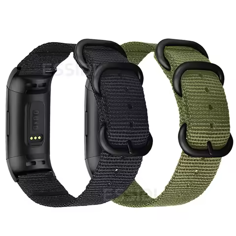 Sports Nylon Band For Fitbit Charge 4/3 Women Men Woven Watch Bracelet Strap Loop For Fitbit Charge 