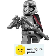 sw904 Lego Star Wars 75201 - Captain Phasma Minifigure w Weapon & Blaster - New