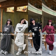 V-Neck Fleece Set No. 60 Loose Fit