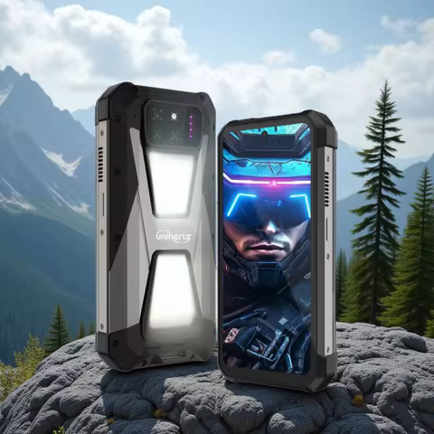 Unihertz tank 3s 8849 powered smartphone with projector 24GB 256GB Dimension 8200 cellphone 15600mAh